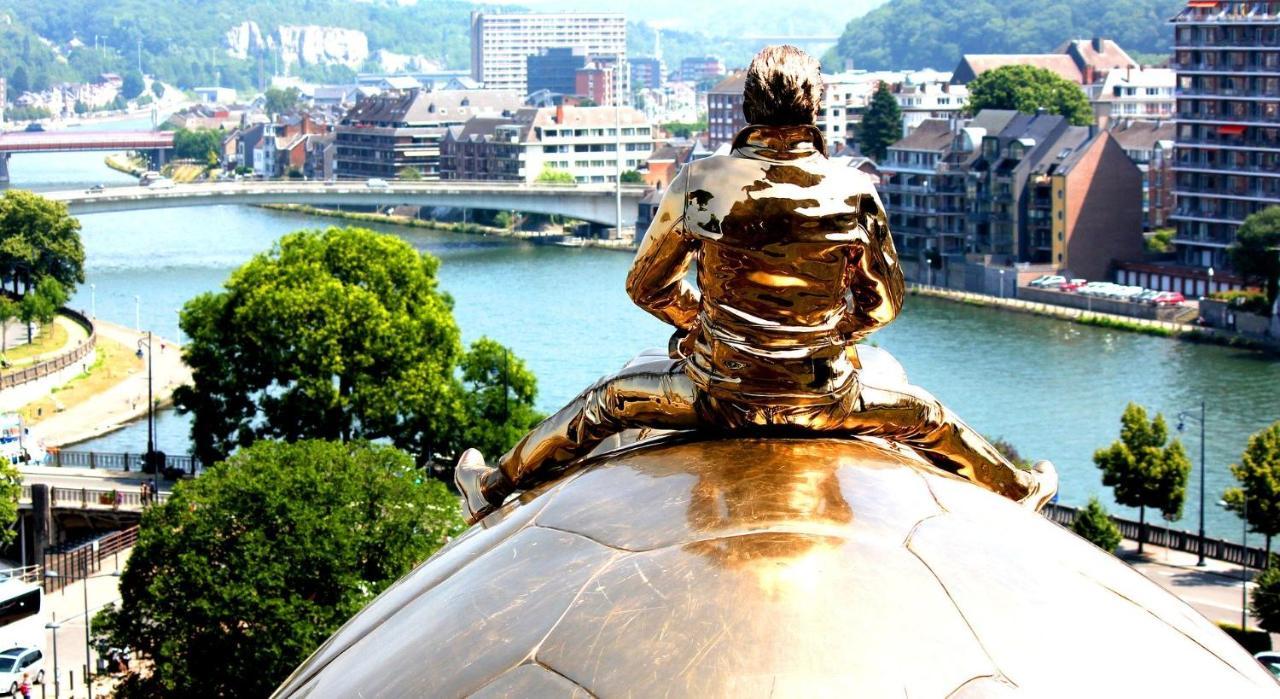 Arcadia - Peniche De Standing A Namur Avec Vue Sur La Citadelle ภายนอก รูปภาพ
